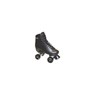 BFP Black Leather Quad Roller Skates