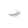 Papa G Handikraft White/Grey-Clear Gradient Sunglasses