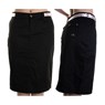 Inez Knee Skirt - Black