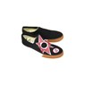 VS1 Creedler Stone Age Star Black Canvas Slip-On Shoe