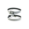 Ribbed PVC Belt - White