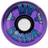 65mm Clear Quad Roller Skate Wheels
