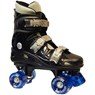 California Pro VT06 Kids Black Quad Roller Skates