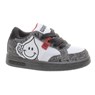 Willy Jr Grey/White/Red Kids Shoe
