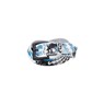 Wreckage Leather Belt - White/Blue
