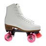 Boston II White Leather Quad Roller Skate