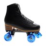 Boston II Black Leather Quad Roller Skate