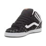 Skink Mid (Checkerboard) Black/White/Orange Kids Shoe IPD1B3