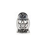 MGP Headtube  Skull Logo Badge - Silver