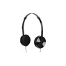 Apollo 3-Button Mic All Black Headphones