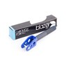 Pro Chromo Threaded Scooter Forks - Blue