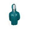 Zzzip Slim Zip Fleece Hoody - Blue Green