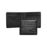 Showdown Bi-fold Wallet - All Black Line