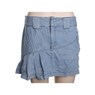 Mary Jane Mini Skirt - Pinstripe Blue