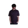XYZ Solid S/S Shirt - Deep Purple