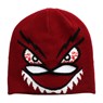 Strange Face Mask Youths Beanie - Red