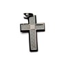Tech Cross Black Pendant