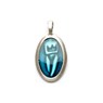 Nude Light Blue Pendant