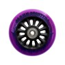 Nylon Core 100mm Scooter Wheel and Bearings - Purple