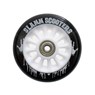 Nylon Core 100mm Scooter Wheel and Bearings - Black/White