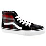 SK8 Hi (Plaid) Black/Red Kids Shoe D5F2DN