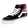 SK8 Hi (Plaid) Black/Red Kids Shoe D5F2DN