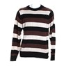 Follow Your Path Hemp Sweater - Brown Stripes