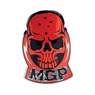 MGP Headtube  Skull Logo Badge - Red