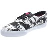 Camby Black/White Canvas Shoe