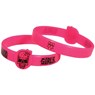 Pink Rubber Wristband