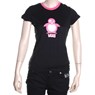 Pentee S/S Tee - Black/Pink