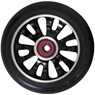 Vicious Extruded CNC 110mm Scooter Wheel Including Bearings - Black/Black