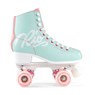 Script Quad Roller Skates - Teal/Coral