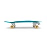 Complete 29inch Plastic Surfskate Skateboard - High-Line Ocean Mist