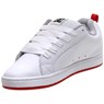 Court Graffik White/Grey/Red Shoe