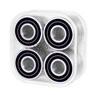 Jamie Foy Pro G3 White Bearings (8 Pack)