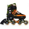 Pixel Adjustable Fitness Inline Skates - Green/Orange