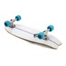 MS1500 Fish Tail Complete Surfskate - White