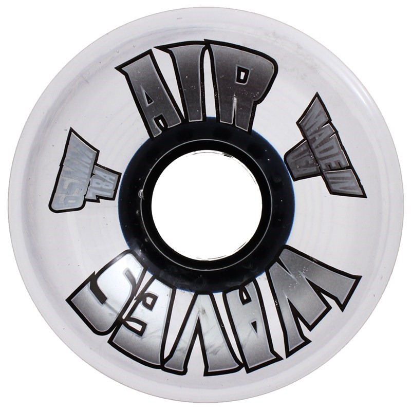 65mm Clear Quad Roller Skate Wheels