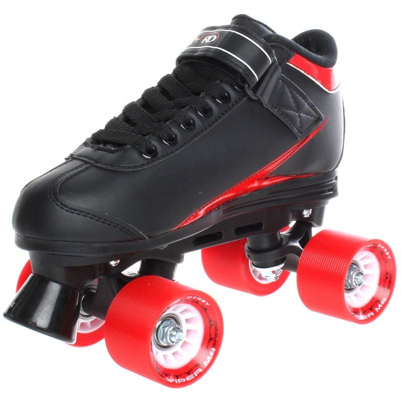 Viper M4 Black Quad Roller Skates