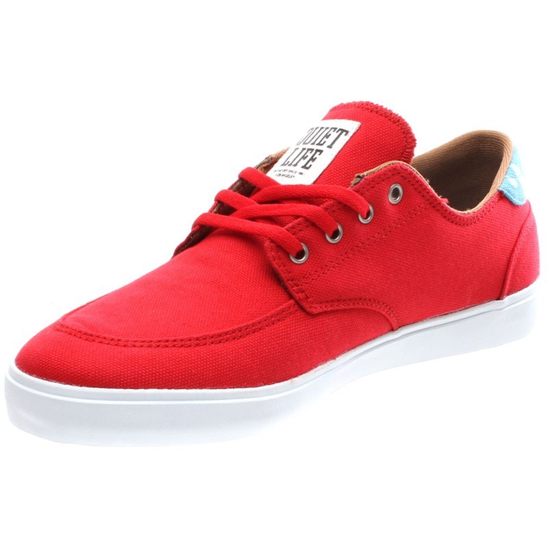 Belmont Red Canvas Shoe