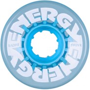Energy 57mm 78a Roller Skate Wheels - Clear Blue Energy 57mm 78a Roller Skate Wheels - Clear Blue