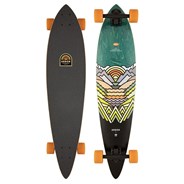 Fish Pintail Complete Longboard - Artist Aaron Draplin
