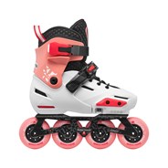Apex Kids Inline Skate - Platinum/Coral