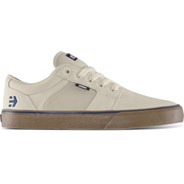 Barge LS White/Navy Shoe