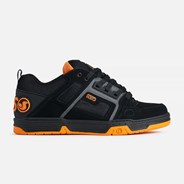 Comanche Black/Charcoal/Orange Shoe