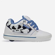 Pro 25 V2 Prints White/Blue Kids Heely Shoe