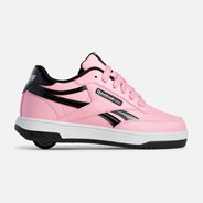 Heelys X Reebok Club C Candy Pink/black/White Kids Heely Shoe
