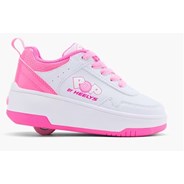 Pop Quantm White/Pink Kids Heely Shoe