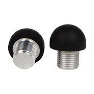 Rubber Jam Plugs - Black
